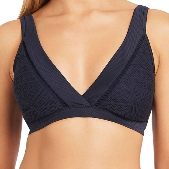 Sea Level Amazing Lace spiced vermont green bikini set size 4 NWT - Picture 5 of 6